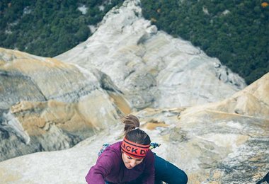 Babsi Zangerl in Freerider (7c+) am El Capitan