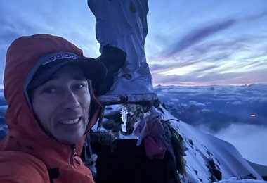 Auf dem Gipfel des Grand Paradiso 4061 m (c) Michael Strasser