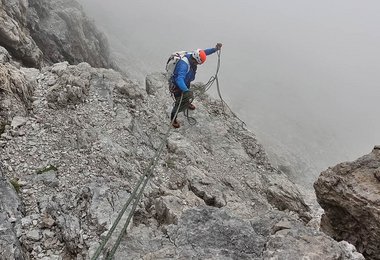 Unterwegs in der Brenta mit dem Icefall 30 von Exped