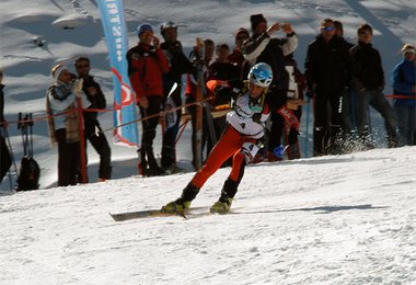 Abfahrt beim Sellrainer Skitouren Marathon