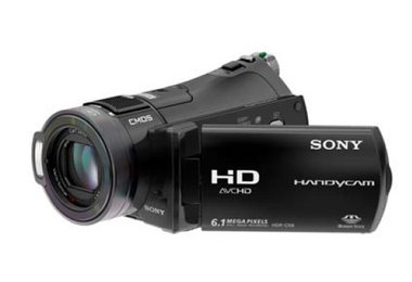 Sony HD Handycam HDR-CX6 mit Speicherkarte wiegt nur 370g