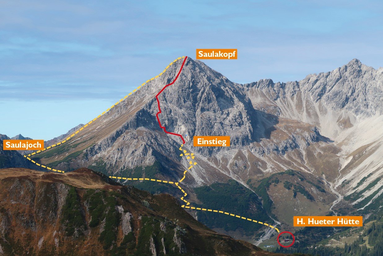  Klettersteig-Beschreibung - Böser-Tritt-Steig