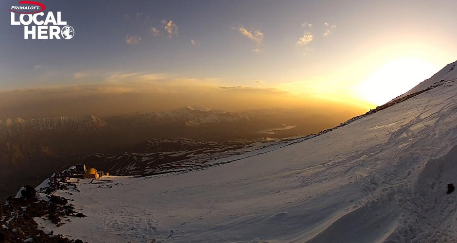 Mount Damavand, der  höchste Berg des Iran