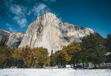 Der Wand des El Capitan im Yosemite Valley; Foto: Christian Adam