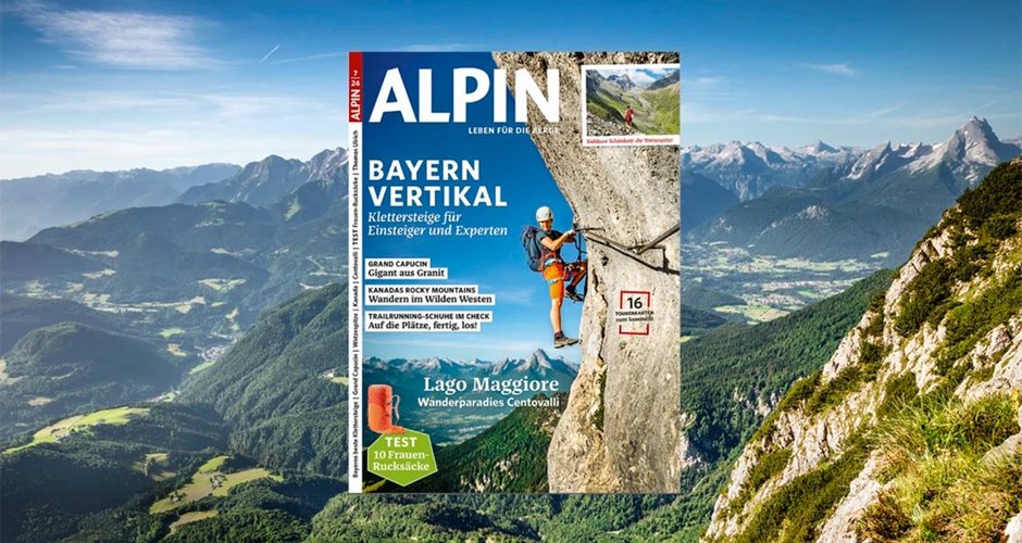 ALPIN 07/24: Bayern Vertikal - unsere Lieblingsklettersteige in Bayern