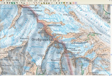 Screenshot Großglockner 1:50.000