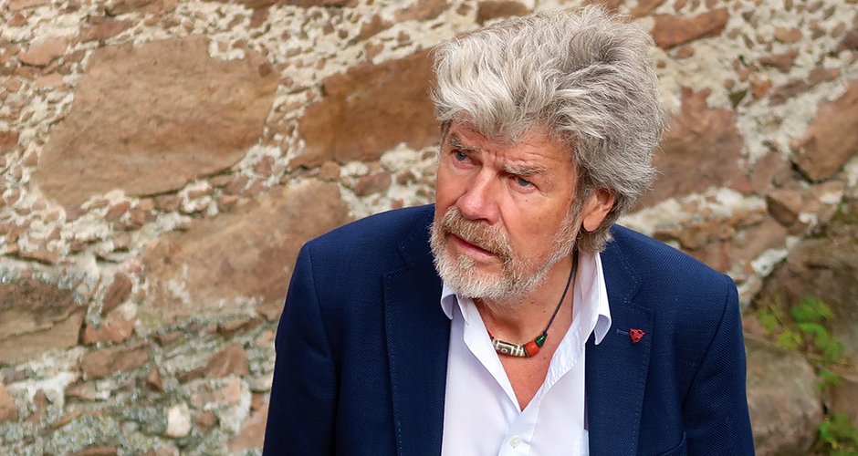 Reinhold Messner im MMM auf Schloss Sigmundskron bei Bozen