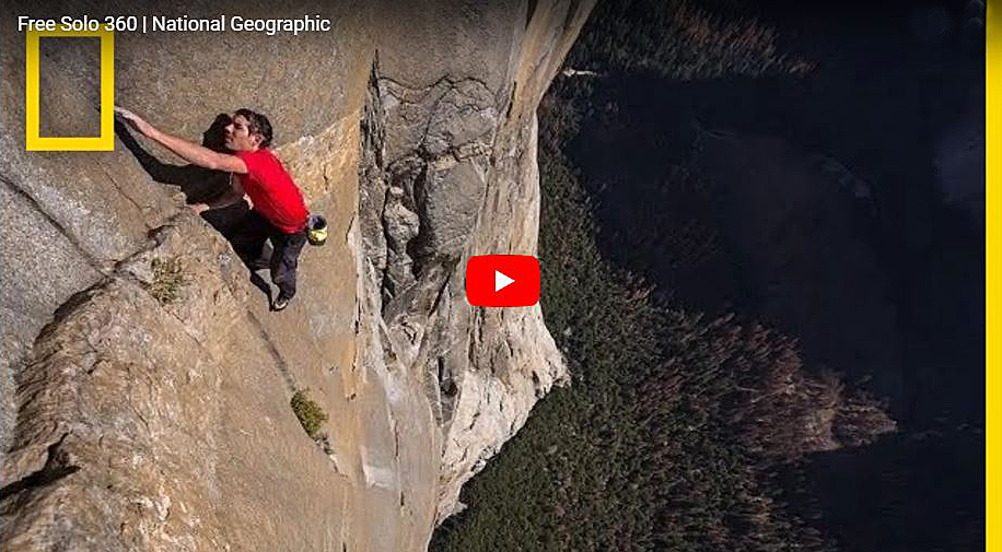 Alex Honnold's Freerider Free Solo: 360° Video | Bergsteigen.com